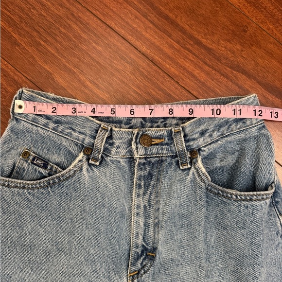 Vintage Lee Classic Blue Denim Jeans Size Women’s 24 inch waist - Picture 5 of 10